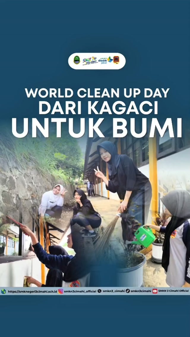 Aksi nyata KAGACI untuk lingkungan! 🧹💚
